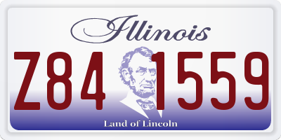 IL license plate Z841559