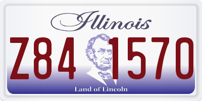 IL license plate Z841570
