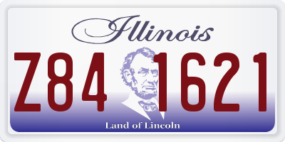 IL license plate Z841621