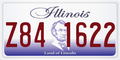IL license plate Z841622