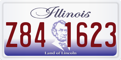 IL license plate Z841623