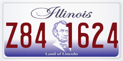 IL license plate Z841624