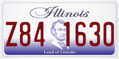 IL license plate Z841630