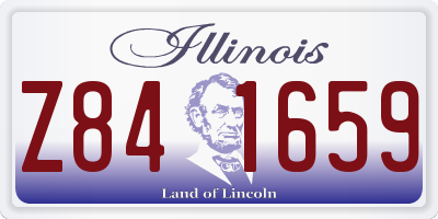 IL license plate Z841659