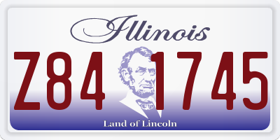 IL license plate Z841745