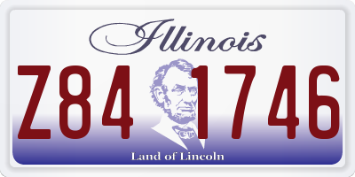 IL license plate Z841746