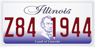 IL license plate Z841944