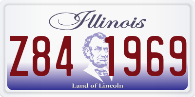 IL license plate Z841969