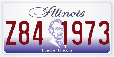 IL license plate Z841973
