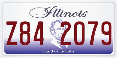 IL license plate Z842079