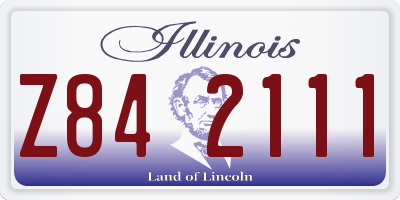 IL license plate Z842111