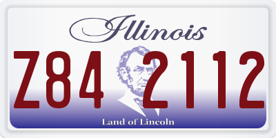 IL license plate Z842112