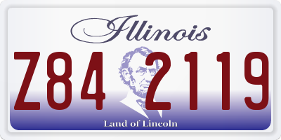 IL license plate Z842119