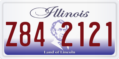 IL license plate Z842121