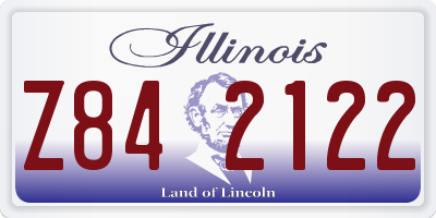 IL license plate Z842122