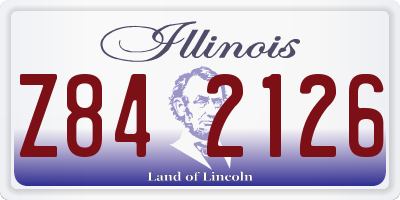IL license plate Z842126