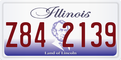IL license plate Z842139