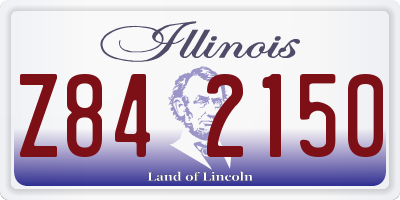 IL license plate Z842150