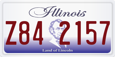 IL license plate Z842157