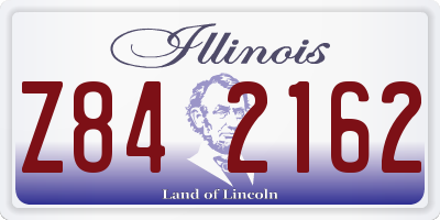 IL license plate Z842162