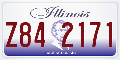 IL license plate Z842171