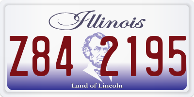 IL license plate Z842195