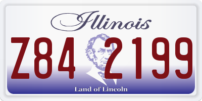 IL license plate Z842199
