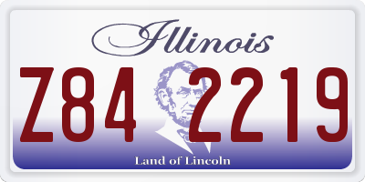 IL license plate Z842219