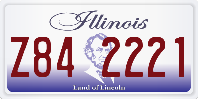 IL license plate Z842221