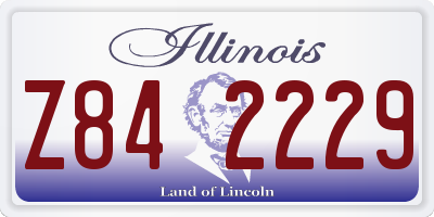 IL license plate Z842229