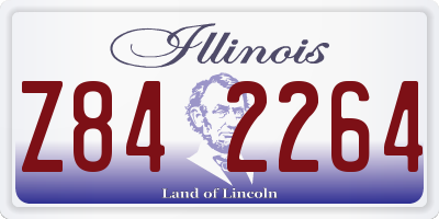 IL license plate Z842264