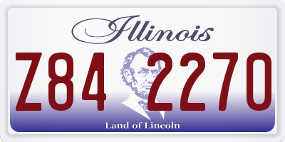 IL license plate Z842270