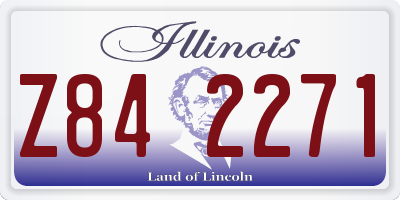 IL license plate Z842271