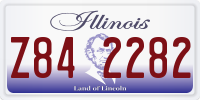 IL license plate Z842282