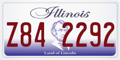IL license plate Z842292