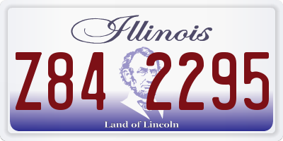 IL license plate Z842295