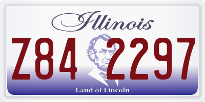 IL license plate Z842297