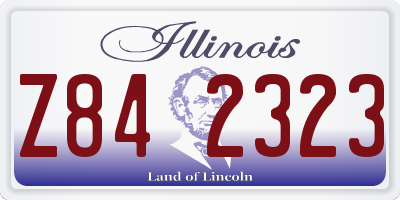 IL license plate Z842323