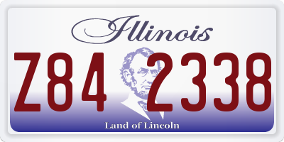 IL license plate Z842338