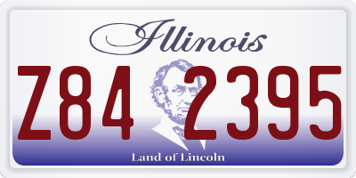 IL license plate Z842395
