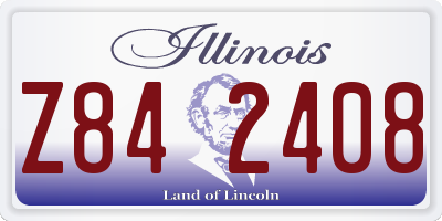 IL license plate Z842408