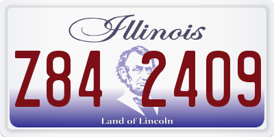 IL license plate Z842409