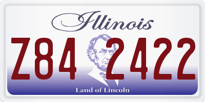 IL license plate Z842422
