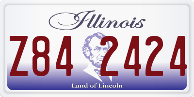IL license plate Z842424