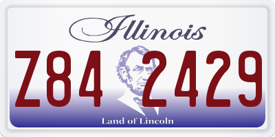 IL license plate Z842429