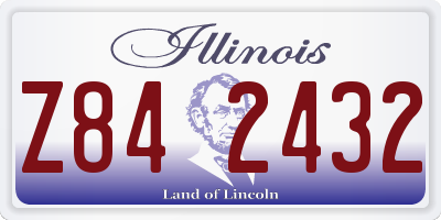 IL license plate Z842432