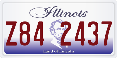 IL license plate Z842437
