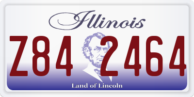 IL license plate Z842464