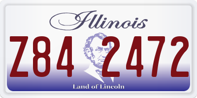 IL license plate Z842472
