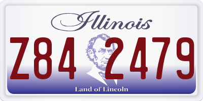 IL license plate Z842479